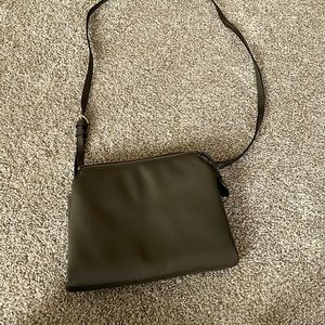 green crossbody purse